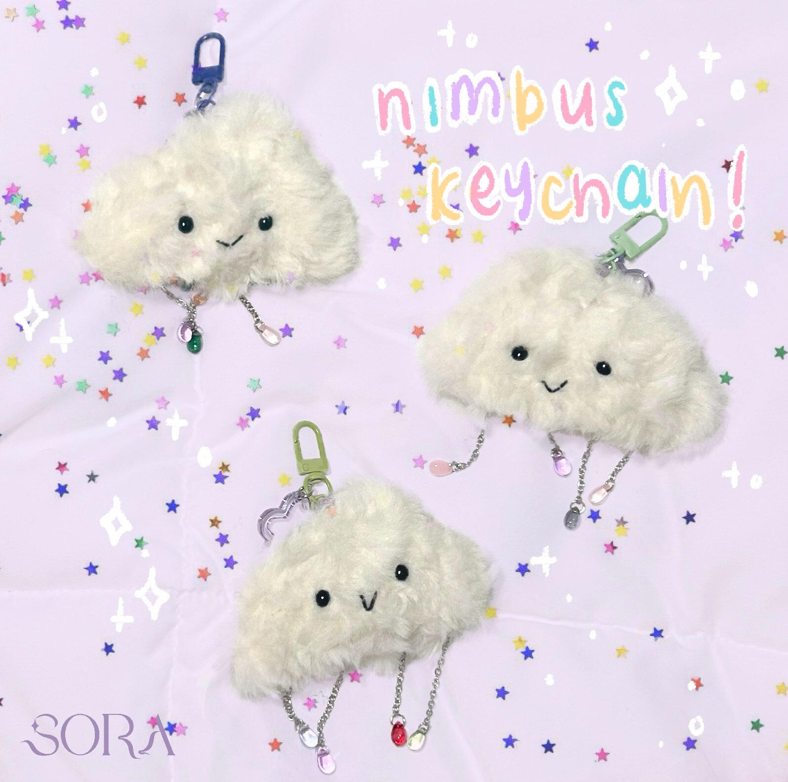 Sora Nimbus Keychain