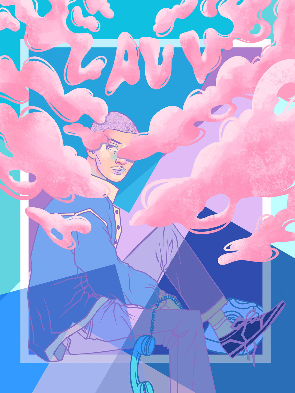 Lauv gig poster
